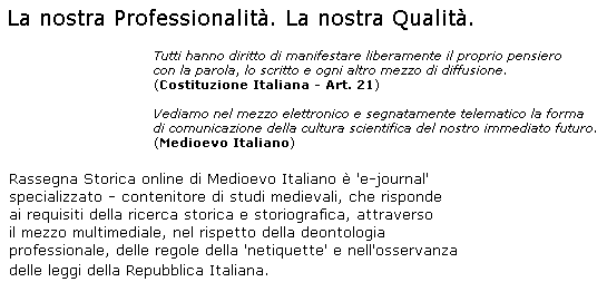 la nostra professionalit, la nostra qualit